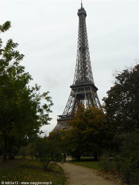 La Tour Eiffel da Champ de Mars