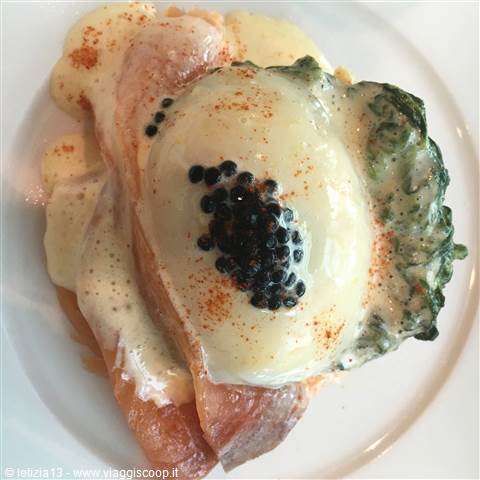 King Egg...Colazione in hotel