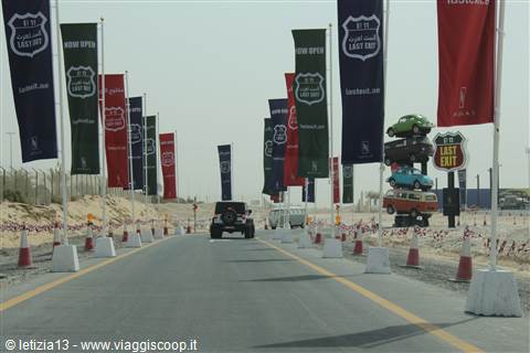 Area di Servizio sulla strada per Dubai