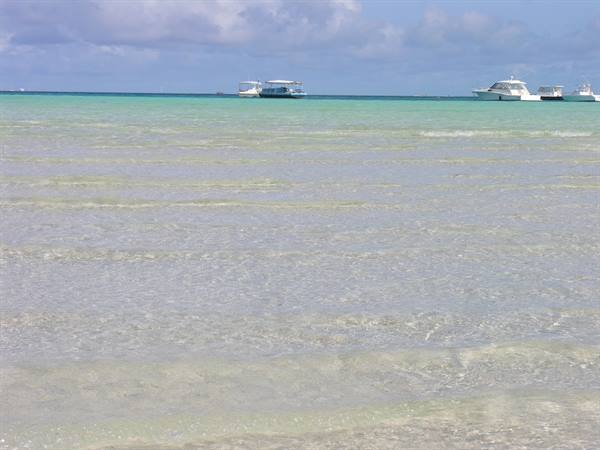 La spiaggia a nord