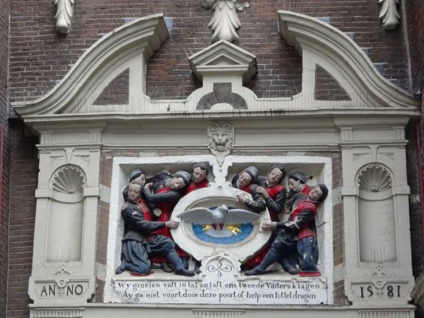 Amsterdam - Particolare portone