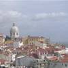Lisbona- Alfama dal Miradouro PORTOGALLO 