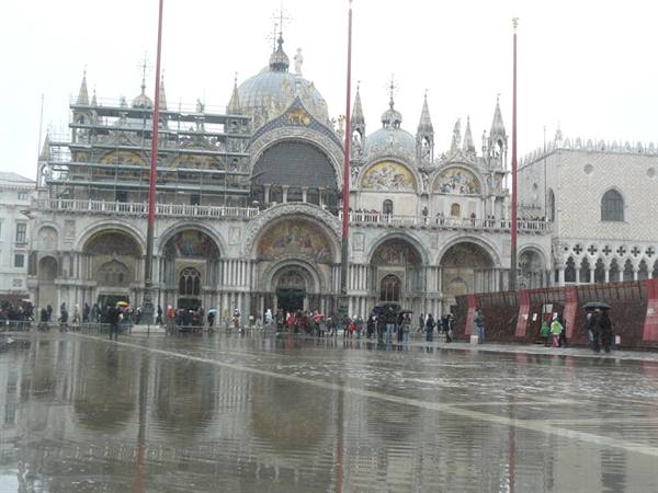 San Marco con l'acqua alta