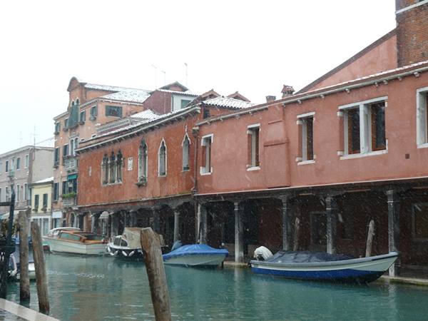 Murano sotto la neve