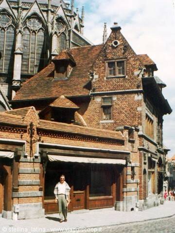 Tournai, stradine del centro