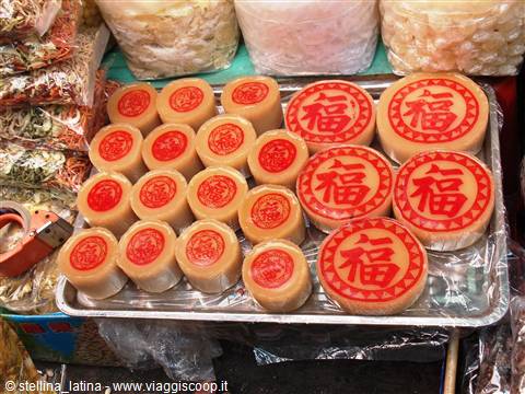 delta del Mekong - dolci per capodanno al mercato