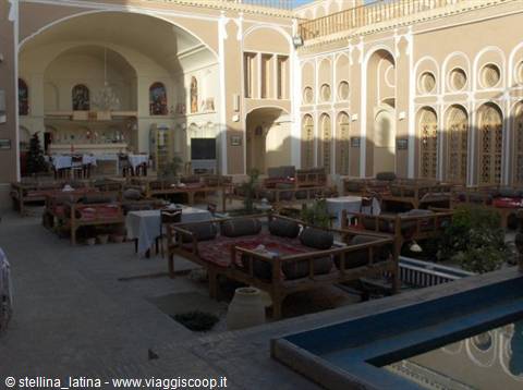 Yarz, cortile intreno del nostro fantastico hotel