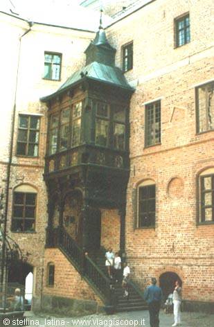mariefred, il castello di gripsholms, il cortile