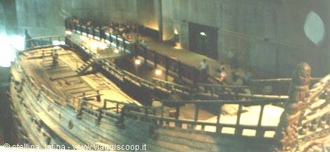 stoccolma, il vasa, la nave da guerra affondata alla prima uscita dopo 1300 metri