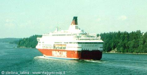 da stoccolma a Turku con la Viking line isabella