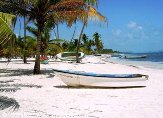 saona: spiaggia da calendario