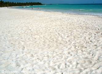 saona: spiaggia da calendario 2