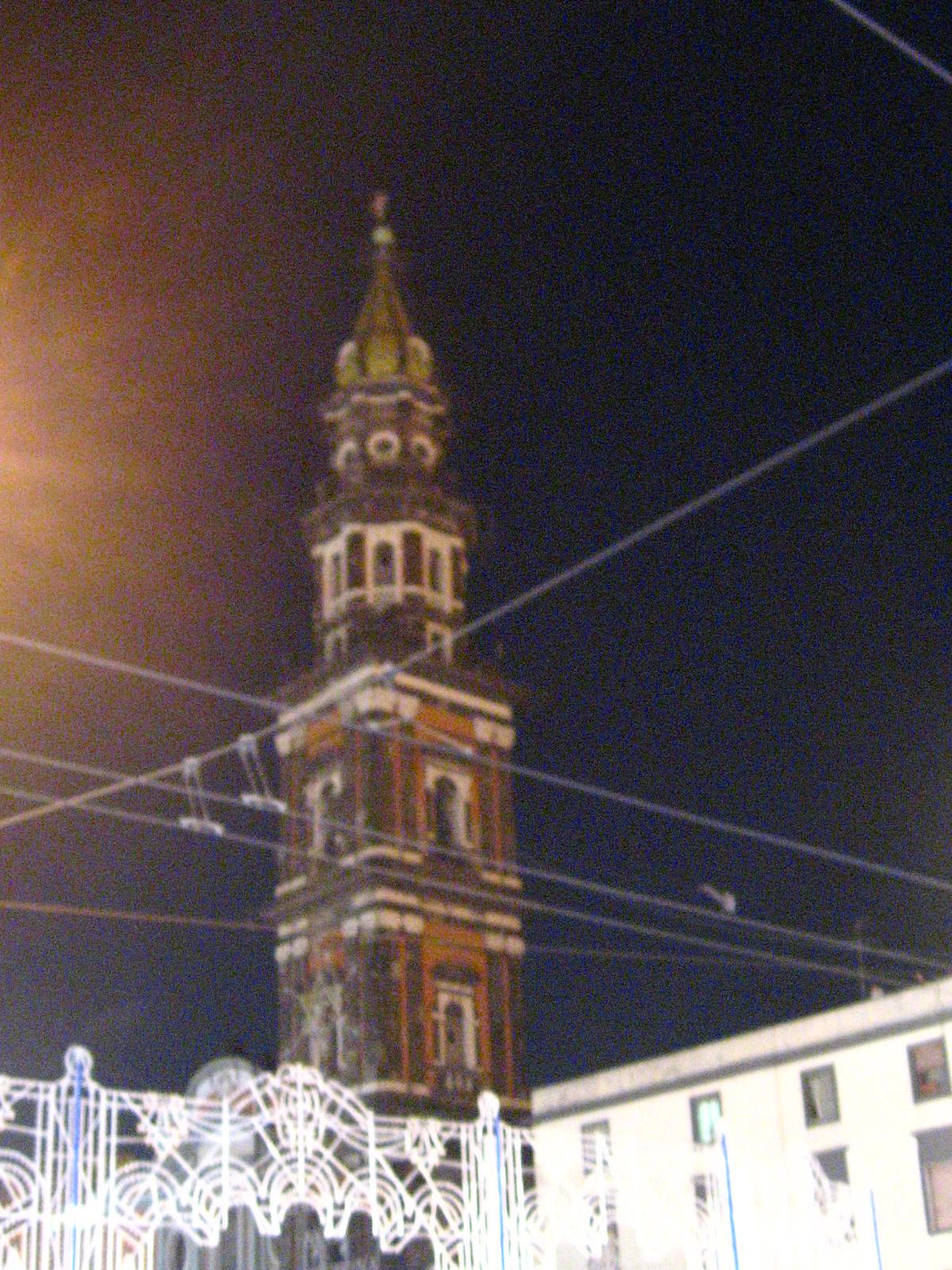 Il campanile della Chiesa del Carmine