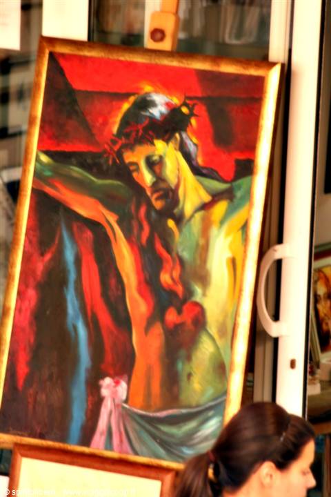 Quadro di un artista locale.