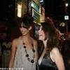 N.Y. modelle a Times Square STATI UNITI D'AMERICA 