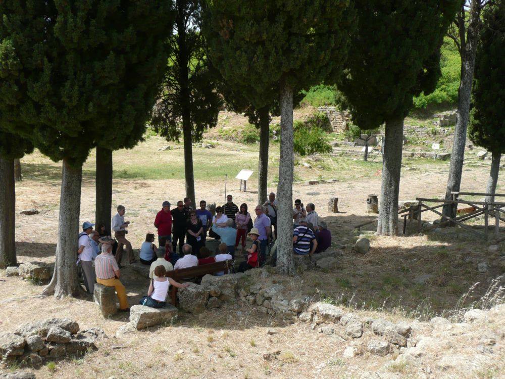 MORGANTINA - stoà nord
