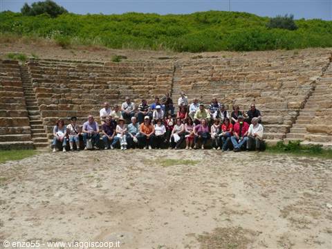 MORGANTINA il gruppo di Archeoclub di Ragusa