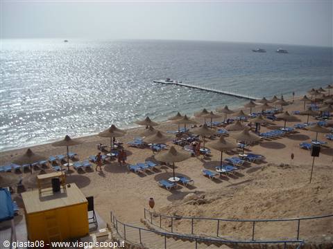 spiaggia con Reef