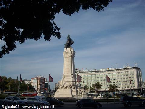 Plaza M.Pombal-Lisbona