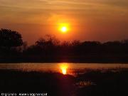 tramonto sul delta