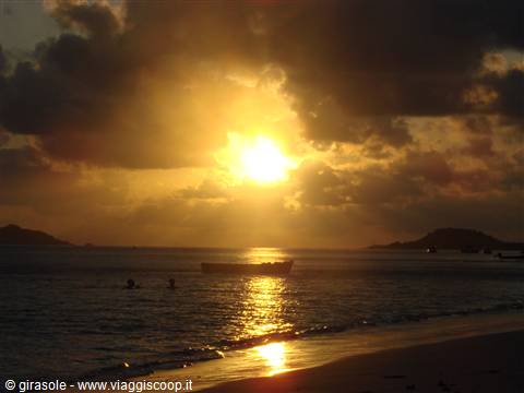 tramonto a grand anse