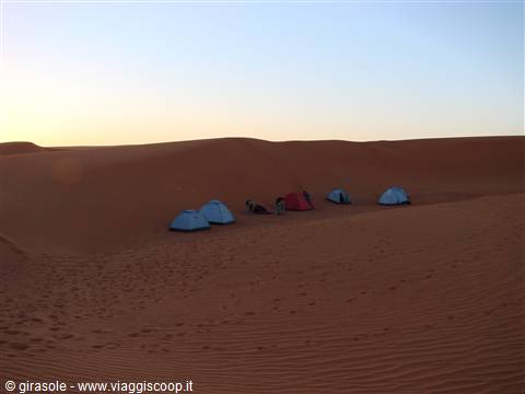 primo campo tra le dune