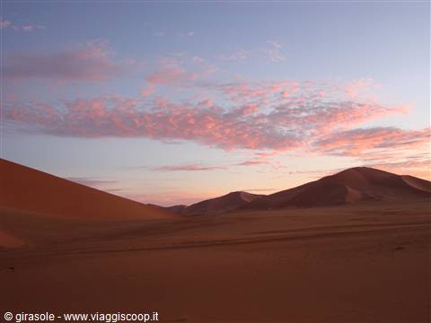 tramonto fra le dune del murzuq