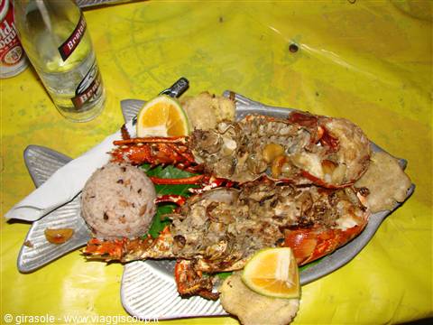 cena da Roland ..questa volta una splendida aragosta