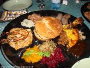 piatto misto cucina tipica africana