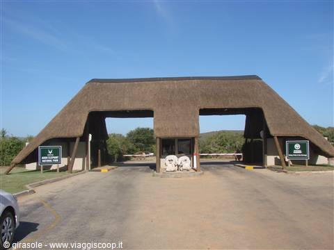 Addo Elephant National Park - Main Gate