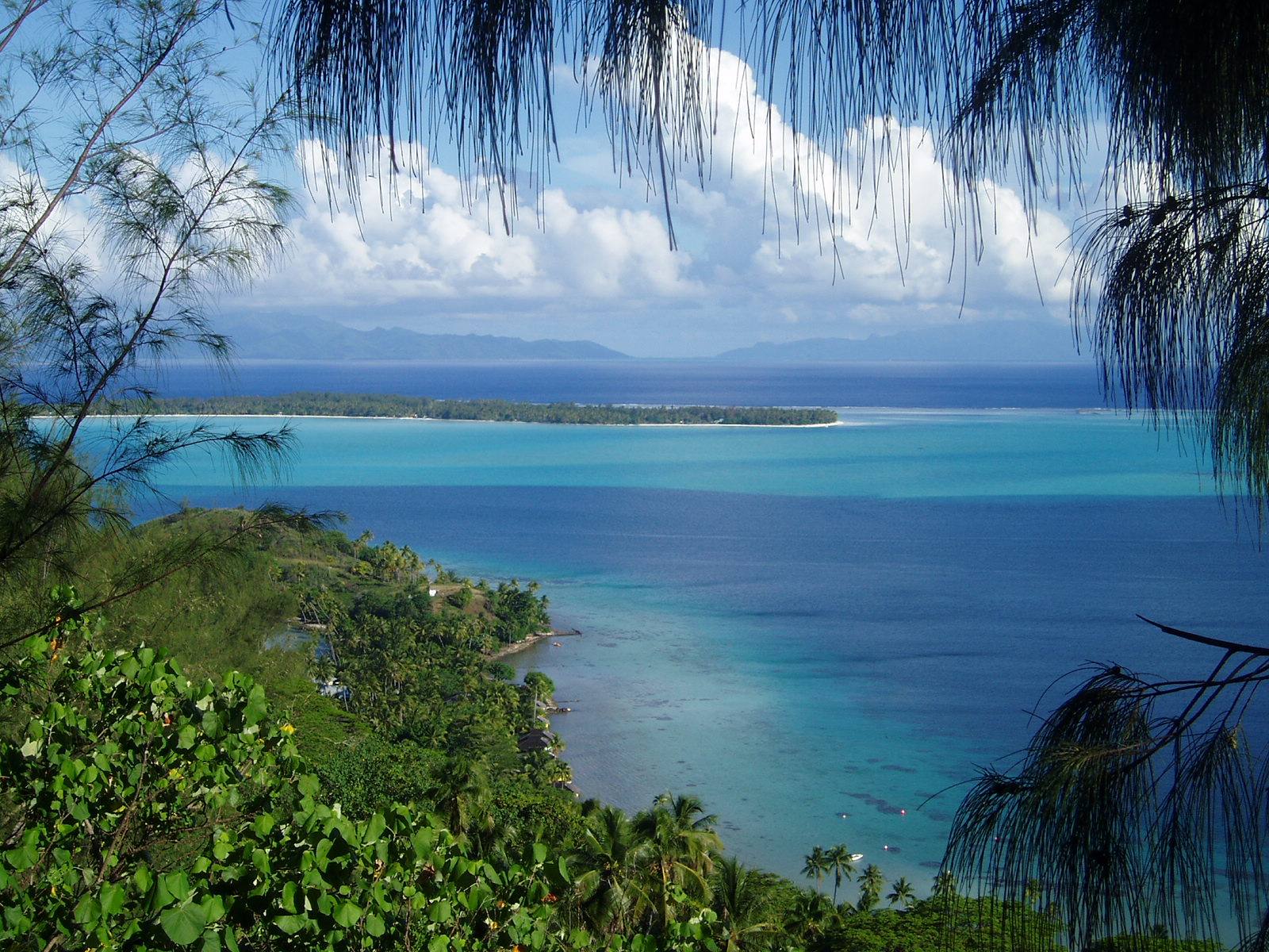 Laguna di Boora Bora dal Belvedere