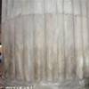 UNA COLONNA DELLA MOSCHEA BLU ISTANBUL TURCHIA 