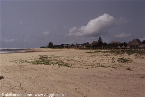 spiaggia dorata e immensa