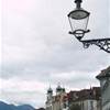 Lucerna - In lontananza la Jesuiten Kirche SVIZZERA 