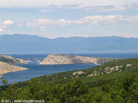 Ponte per l'isola di Krk