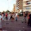 ORE 8.30 DEL MATTINO FUORI DALLA DISCOTECA SPAGNA 
