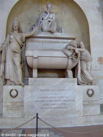 santa croce tomba di dante alighieri