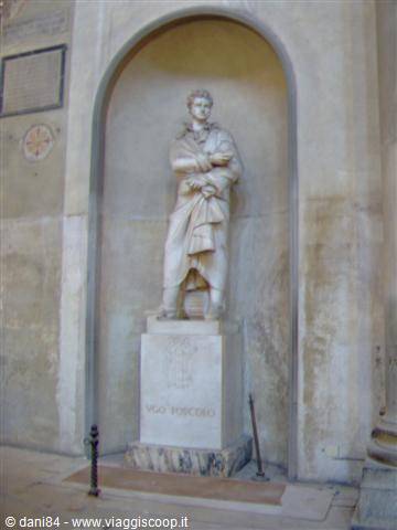 santa croce tomba  di ugo foscolo