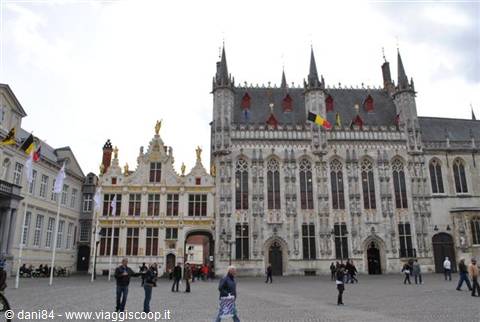 Brugge burg square