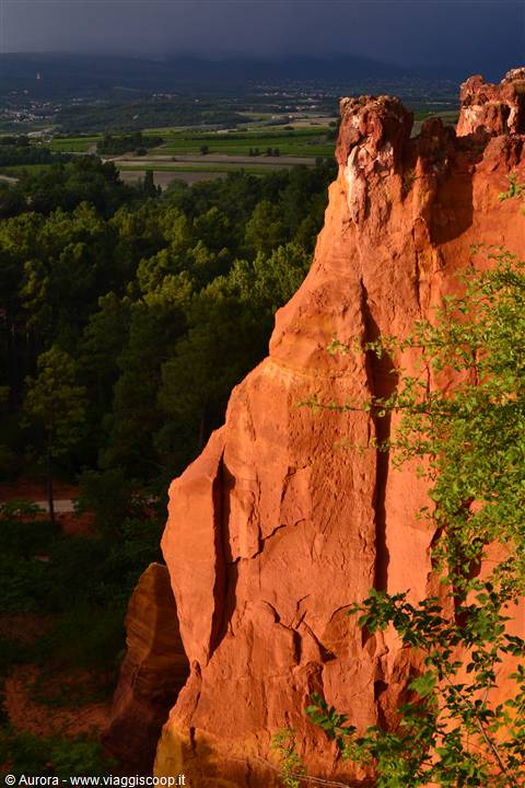 Roussillon: villaggio rosso ocra