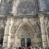 La gigantesca facciata della cattedrale di San Vito REPUBBLICA CECA 