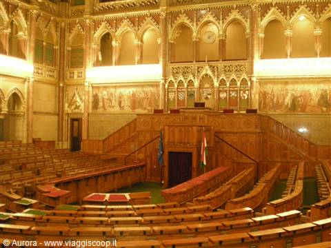 La camera del Parlamento