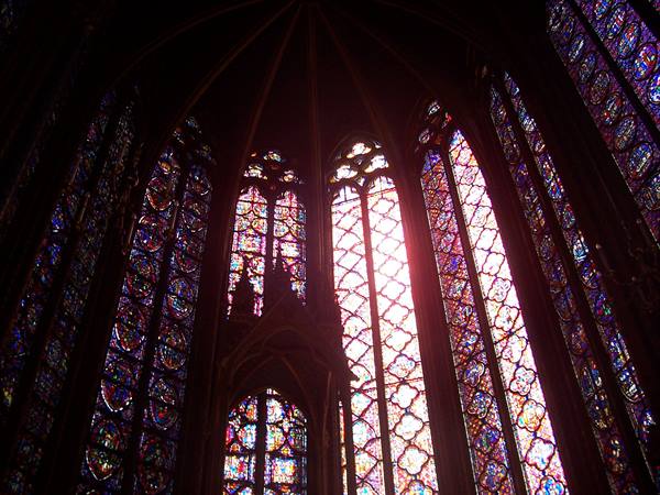 Le "pareti" della  Sainte-Chapelle