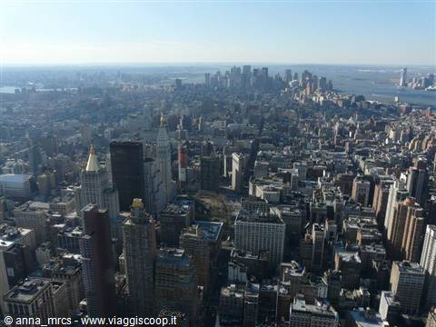 Lower & Downtown Manhattan-Dall'Empire State Building