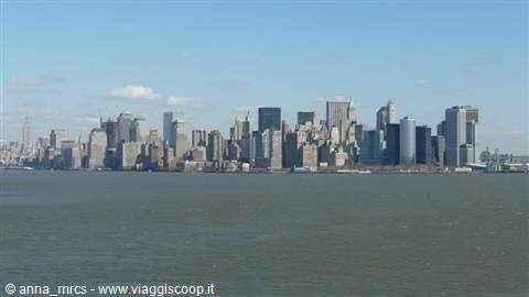 Manhattan da Liberty Island