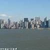 Manhattan da Liberty Island STATI UNITI D'AMERICA 