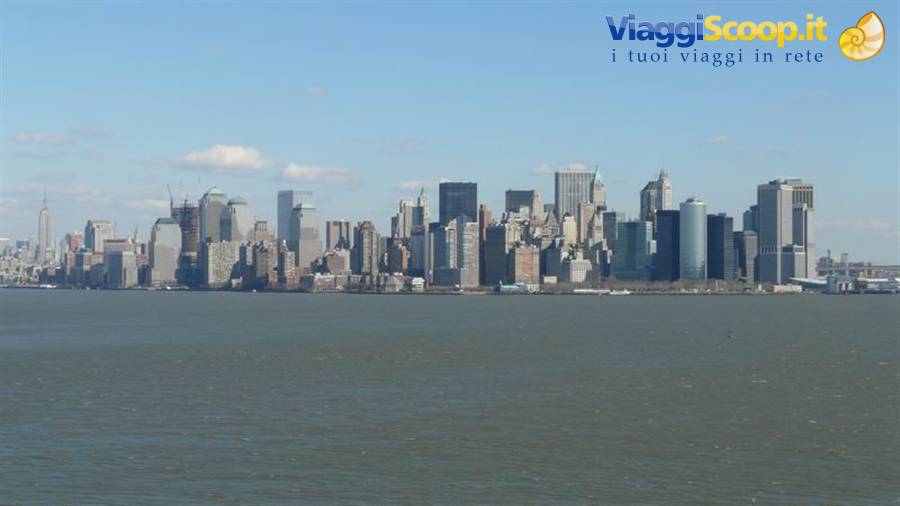 Manhattan da Liberty Island
