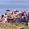 L'abitato di Corniglia salendo verso Sella della Croce ITALIA 