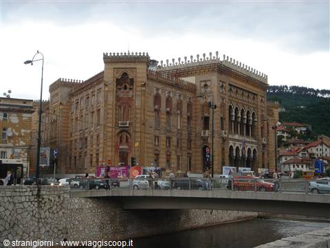 sarajevo, la biblioteca