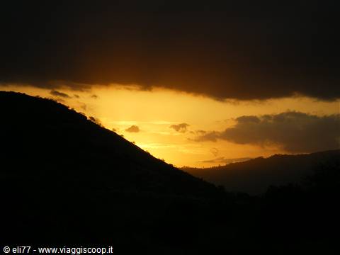 tramonto savana